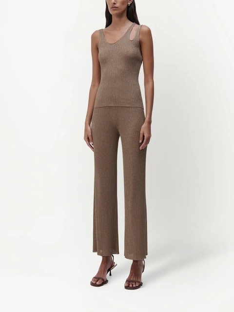 Simkhai Saga ribbed-knit tank top - MARIGOLD - zdjęcie produktu nr 2