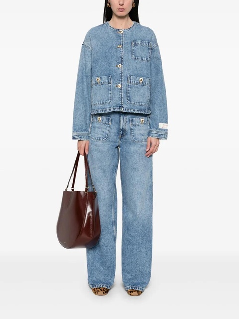 SANDRO denim jacket - Blue - zdjęcie produktu nr 2