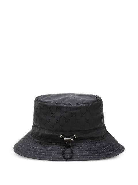 Gucci Reversible GG monogram buckle hat - Blue - zdjęcie produktu nr 1
