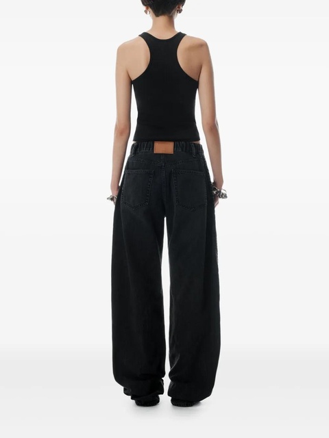 Alexander Wang wide-leg jeans - Black - zdjęcie produktu nr 1