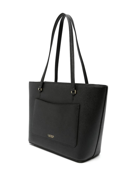 Lauren Ralph Lauren medium Karly leather tote bag - Black - zdjęcie produktu nr 2