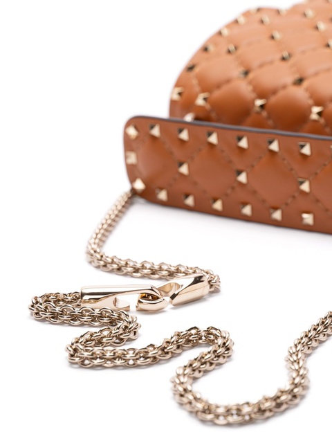 Valentino Garavani Rockstud Spike tote bag - Brown - zdjęcie produktu nr 2