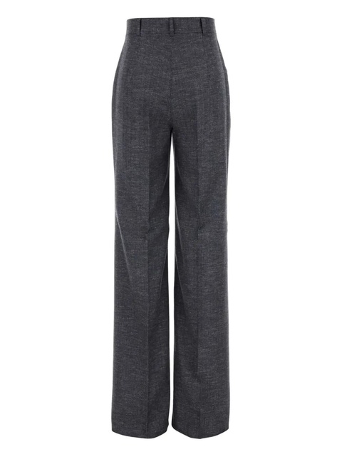 Max Mara Eziana melangé trousers - Blue - zdjęcie produktu nr 2