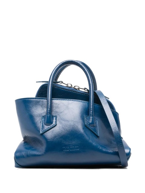 The Attico leather tote bag - Blue - zdjęcie produktu nr 1