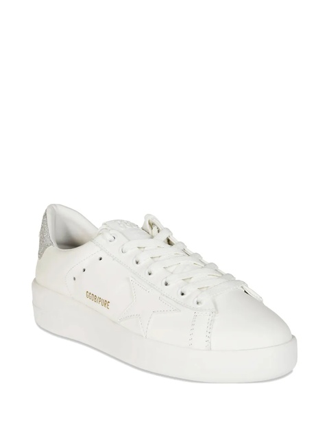 Golden Goose Pure Star glitter-detail sneakers - White - zdjęcie produktu nr 2