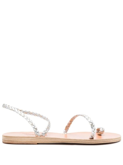 Ancient Greek Sandals braided open-toe sandals - Silver - zdjęcie produktu nr 1