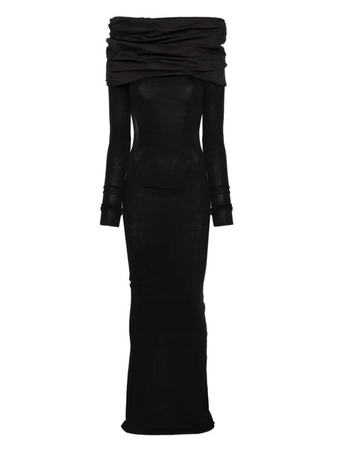 ENTIRE STUDIOS long sleeve dress - Black - zdjęcie produktu nr 1