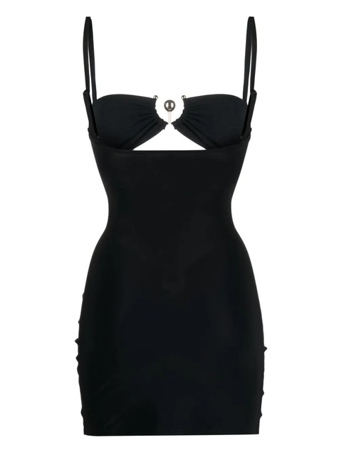 Christopher Esber cut-out mini beach dress - Black - zdjęcie produktu nr 2