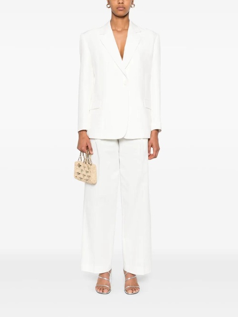 Maje slub-textured blazer - Neutrals - zdjęcie produktu nr 2