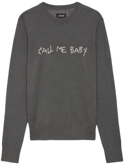 Zadig&Voltaire Pravis jumper - Grey - zdjęcie produktu nr 1