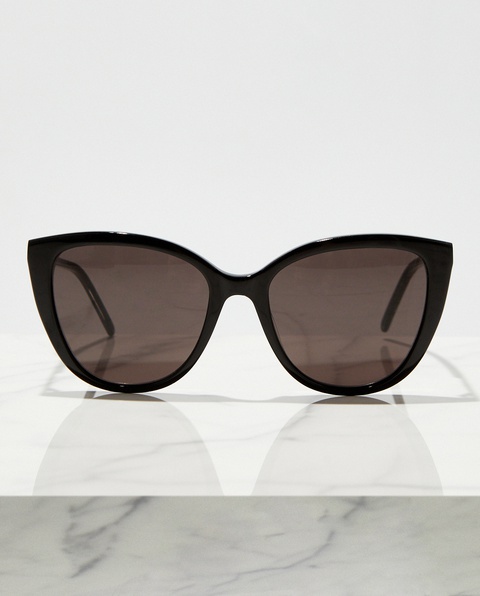 SAINT LAURENT - Czarne okulary przeciwsłoneczne - zdjęcie produktu nr 1