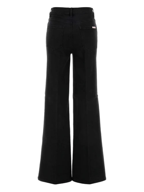 Self-Portrait cotton-blend jeans - Black - zdjęcie produktu nr 2