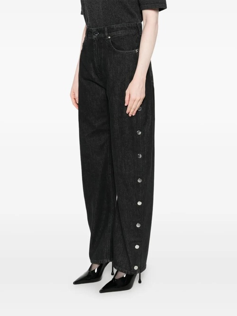 Sportmax Galante side-button jeans - Black - zdjęcie produktu nr 2