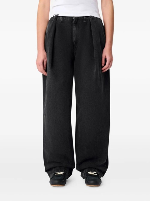 Axel Arigato pleated-pockets wide-leg jeans - Grey - zdjęcie produktu nr 2