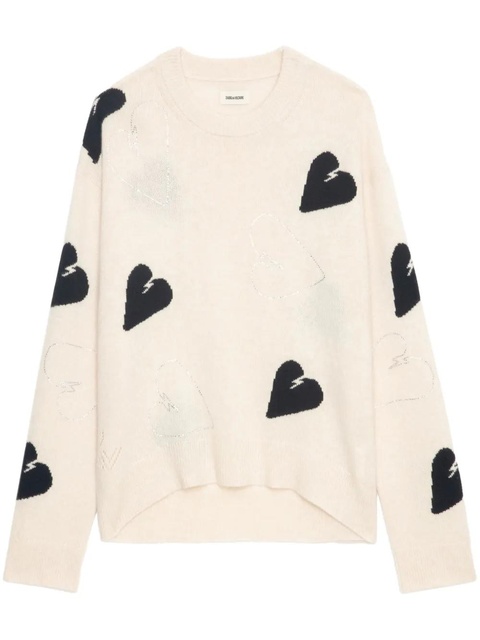 Zadig&Voltaire Markus Diamanté sweater - White - zdjęcie produktu nr 1