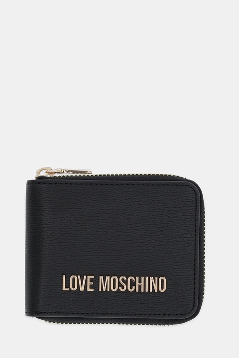 Love Moschino portfel damski kolor czarny JC5639PP1 - zdjęcie produktu nr 1