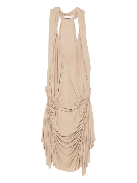 Christopher Esber Shibari ruched midi dress - Neutrals - zdjęcie produktu nr 1