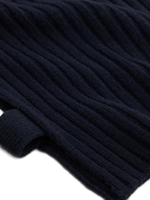 SANDRO hooded buttoned scarf - Blue - zdjęcie produktu nr 2