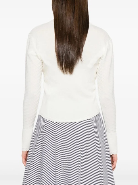 Vivienne Westwood cut-out knitted top - Neutrals - zdjęcie produktu nr 1