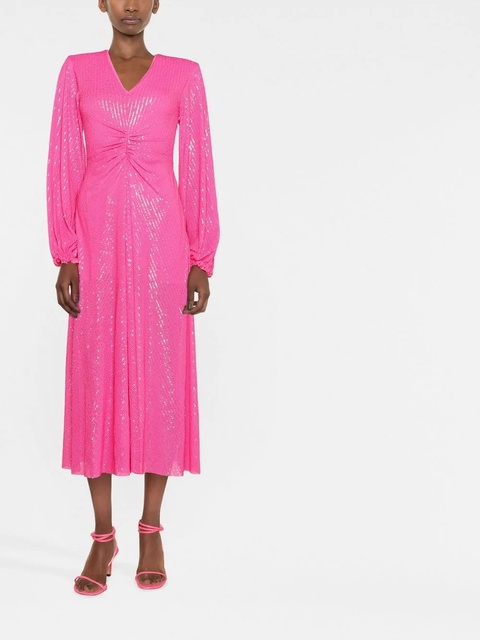 ROTATE BIRGER CHRISTENSEN sequin-embellished dress - Pink - zdjęcie produktu nr 1