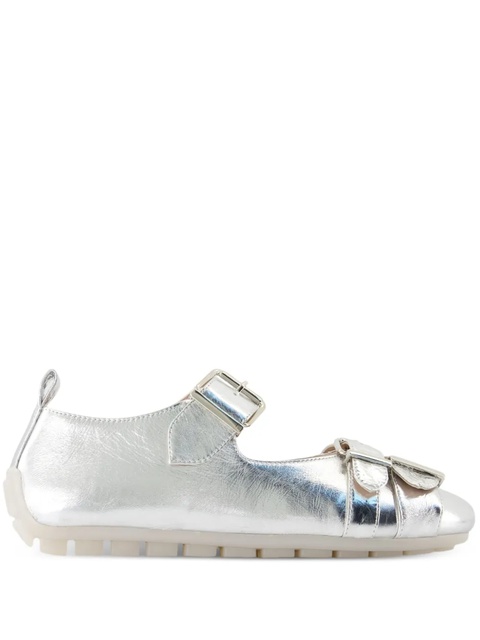 Simone Rocha buckle-detail ballet flats - Grey - zdjęcie produktu nr 2