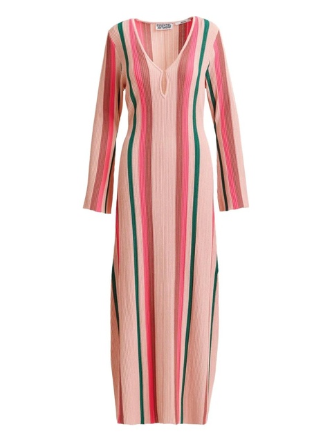 Essentiel Antwerp Hiscape maxi dress - Pink - zdjęcie produktu nr 1