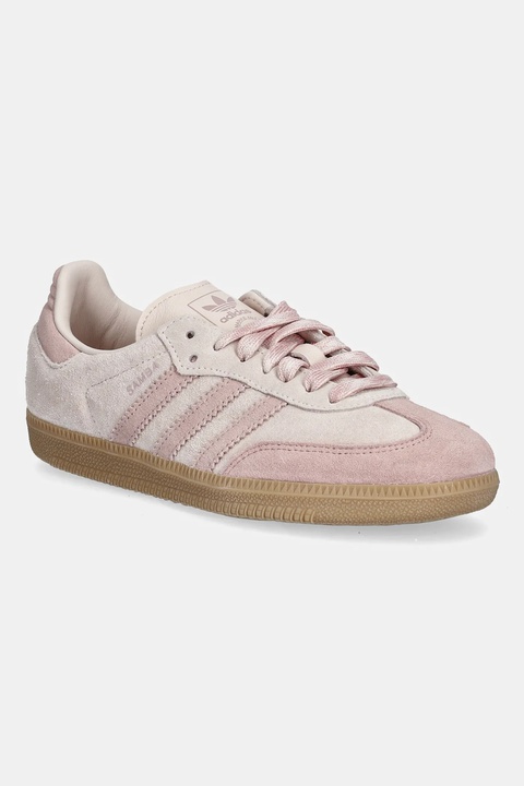 adidas Originals sneakersy zamszowe Samba OG W damskie kolor różowy JR8874 - zdjęcie produktu nr 1