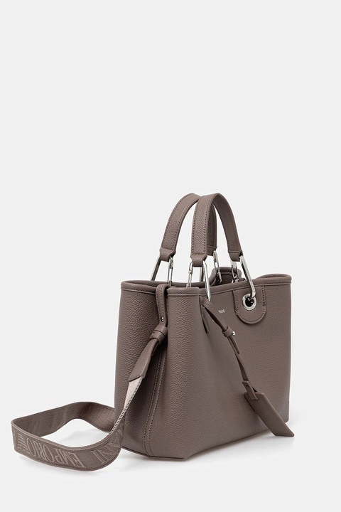 Emporio Armani torebka kolor brązowy EW000361 AF12036 - zdjęcie produktu nr 1