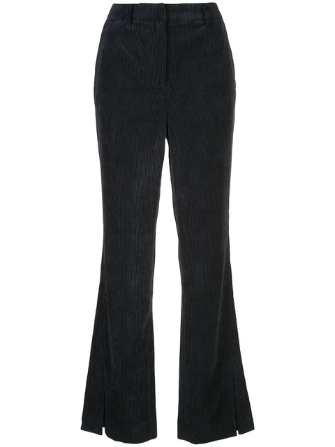 ANINE BING Jocelyn straight-leg trousers - Blue - zdjęcie produktu nr 1