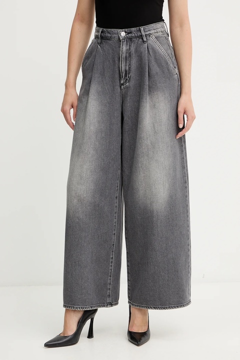 Armani Exchange jeansy damskie kolor szary XW000137 AF16086 - zdjęcie produktu nr 1