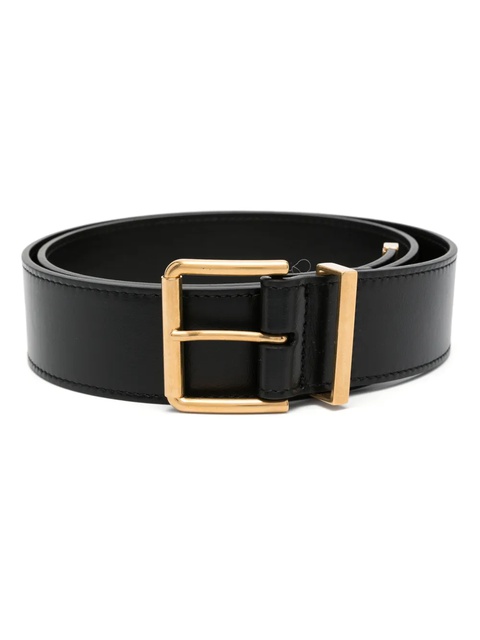 Chloé buckle leather belt - Black - zdjęcie produktu nr 1