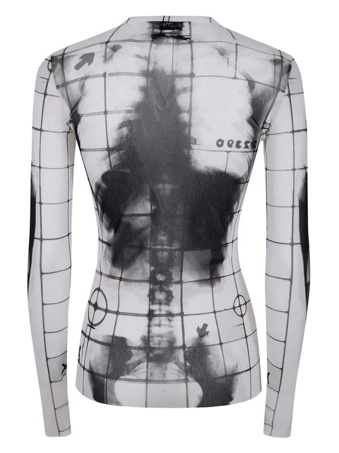 Jean Paul Gaultier trompe-l'oeil T-shirt - White - zdjęcie produktu nr 1