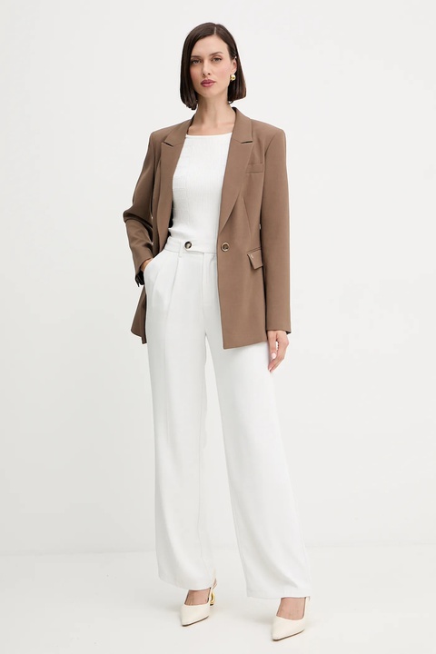 Guess top EVANGELINE damska kolor biały gładka W5YR12 Z0130 - zdjęcie produktu nr 1
