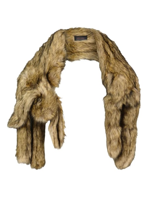 Simone Rocha hare fur scarf - Brown - zdjęcie produktu nr 1