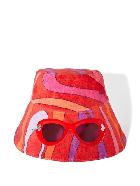 PUCCI terry cloth sunglasses bucket hat - Pink - zdjęcie produktu nr 2