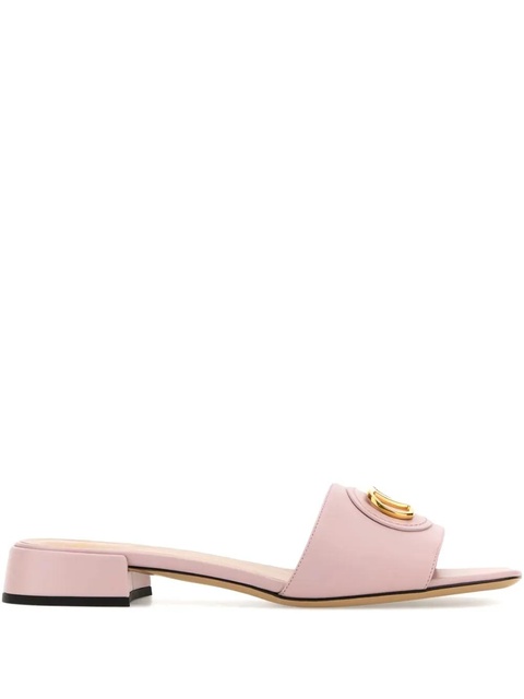 Valentino Garavani Vlogo slides - Pink - zdjęcie produktu nr 1