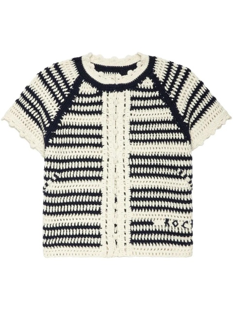 Zadig&Voltaire Zelie knitted top - Neutrals - zdjęcie produktu nr 1