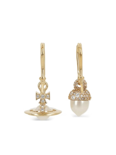 Vivienne Westwood Lucille Orb drop earrings - Gold - zdjęcie produktu nr 1