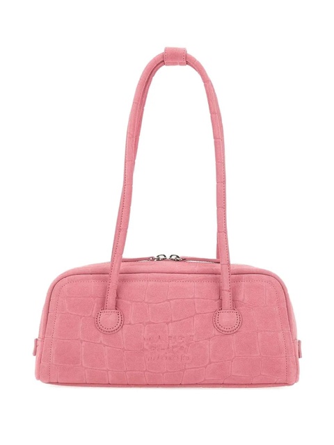 Marge Sherwood Soft Boston leather shoulder bag - Pink - zdjęcie produktu nr 1