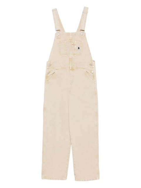 Carhartt WIP Bib button-fastening pocket dungaree - Neutrals - zdjęcie produktu nr 1