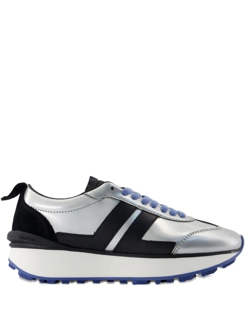 Lanvin Bumpr smooth sneakers - Silver - zdjęcie produktu nr 1