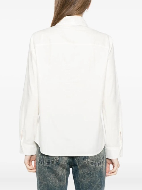 Reformation Alfie shirt - Neutrals - zdjęcie produktu nr 2