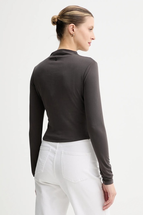 Guess longsleeve ELYANA kolor szary W5BP28 KCSZ2 - zdjęcie produktu nr 2
