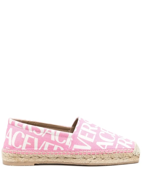 Versace all-over logo print espadrilles - Pink - zdjęcie produktu nr 1