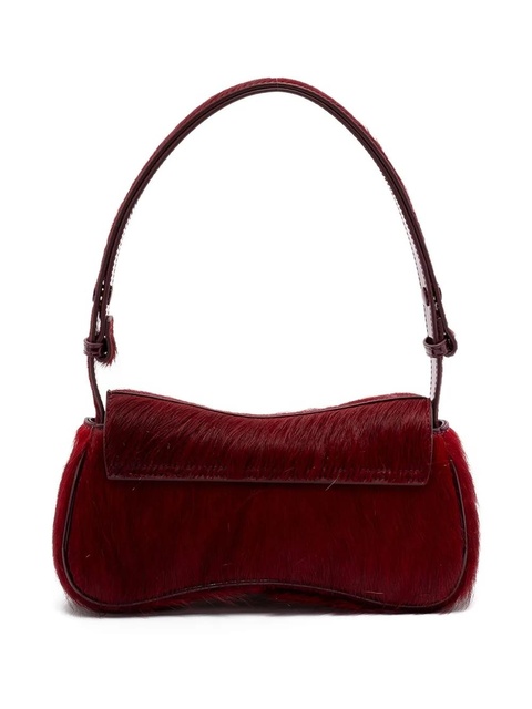 Diesel Play calf-leather clutch - Red - zdjęcie produktu nr 2