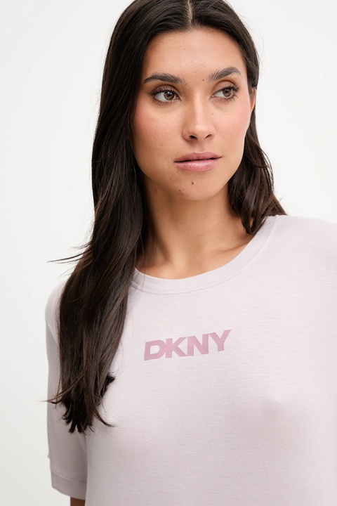 Dkny koszula nocna damska kolor różowy YI30092 - zdjęcie produktu nr 2