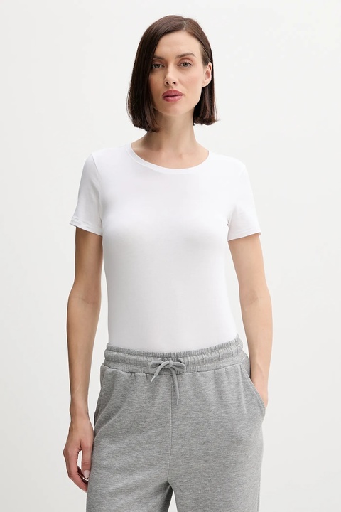 Tommy Hilfiger t-shirt 2-pack damski kolor biały UW0UW05974 - zdjęcie produktu nr 1