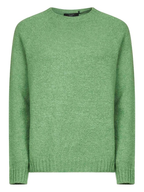 Weekend Max Mara raglan-sleeve ribbed sweater - Green - zdjęcie produktu nr 1
