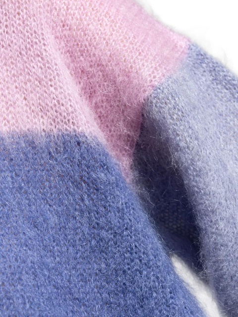 MARANT ÉTOILE Madeline two-tone sweater - Blue - zdjęcie produktu nr 2