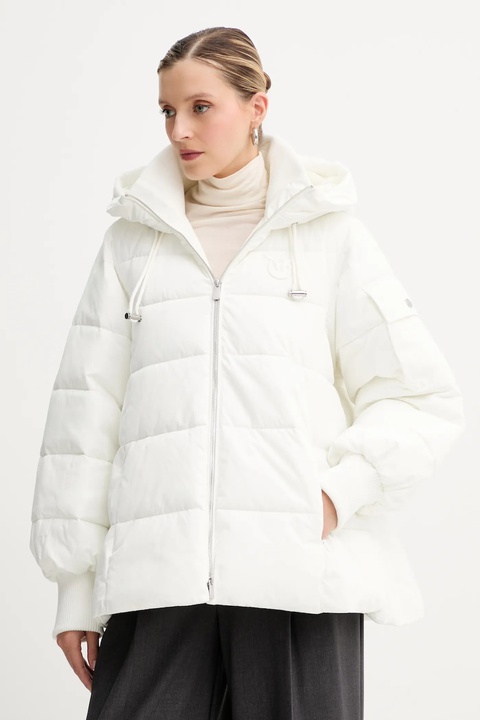 Pinko kurtka kolor biały zimowa 105384 A2PE - zdjęcie produktu nr 1